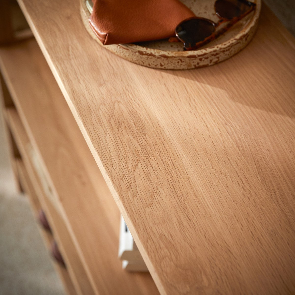 Tikamoon - Eikenhouten console 110x105 Esmée