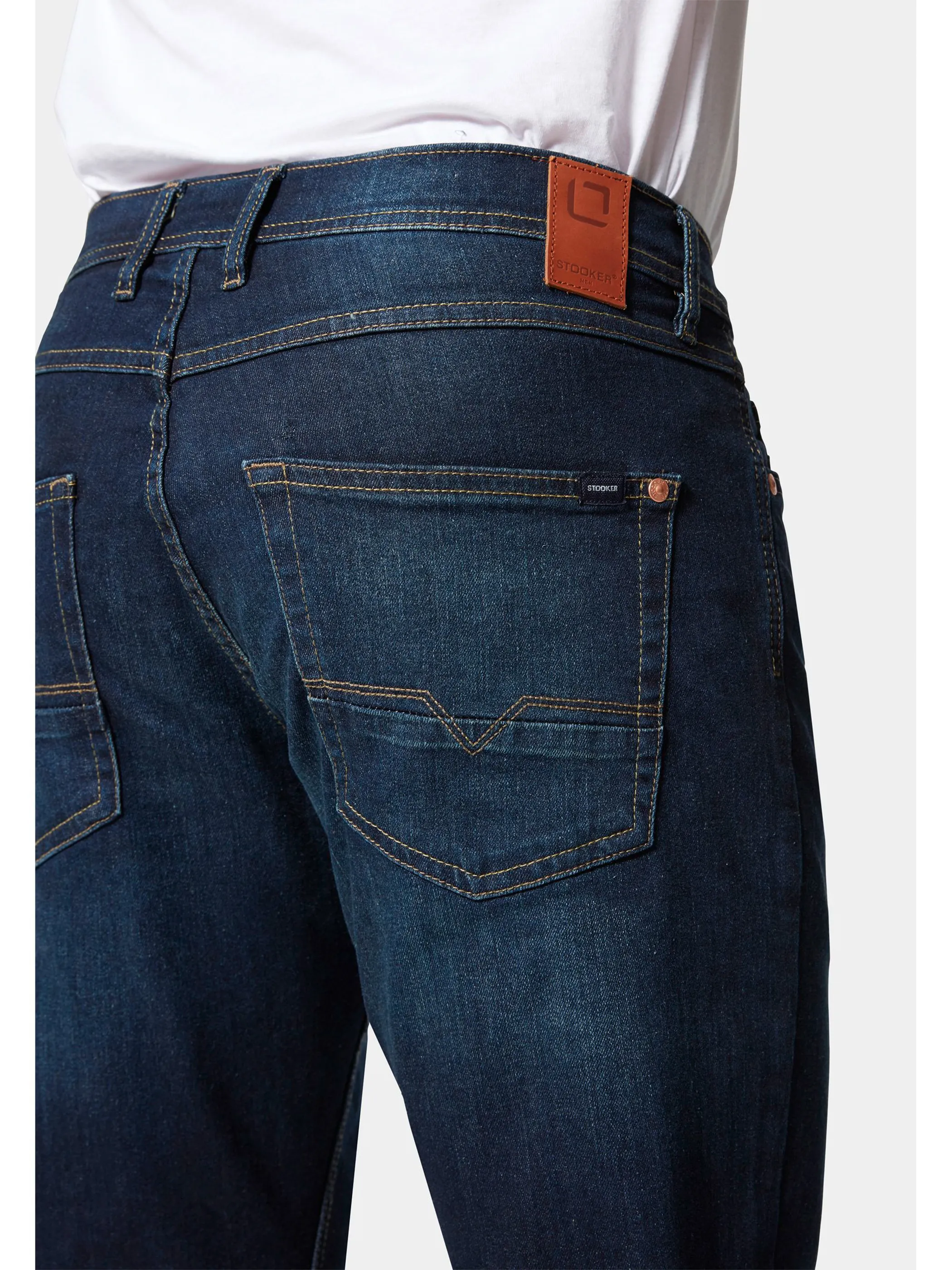 Herren Jeans Slim Straight Fit