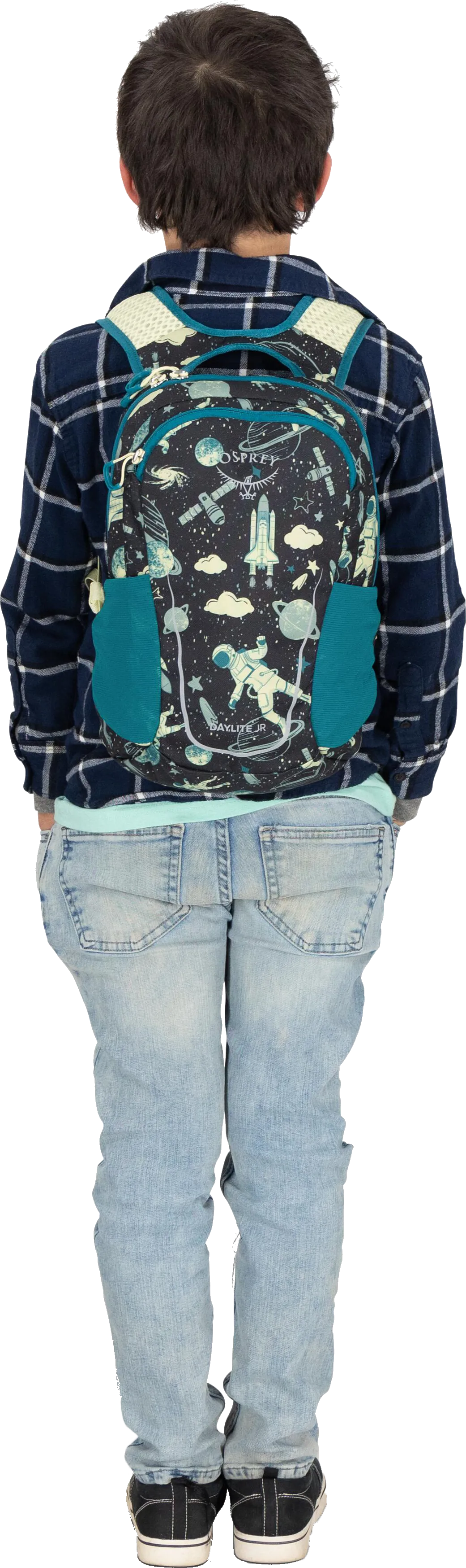 Osprey Kids' Daylite Jr Space Travel Print/Antique Blue