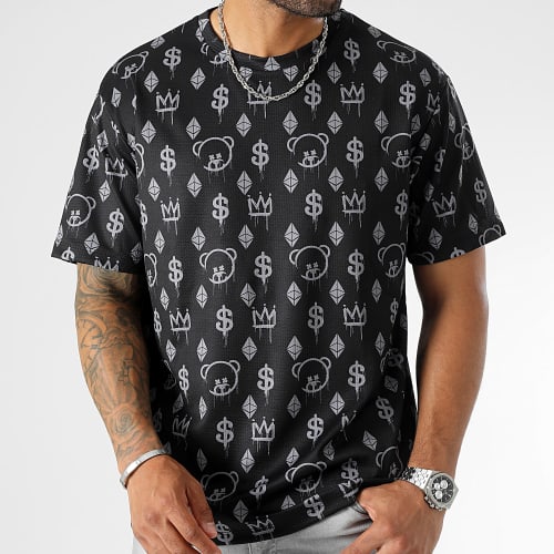 Tee Shirt Oversize Large Lifestyle Maison De Couture 0050 Noir