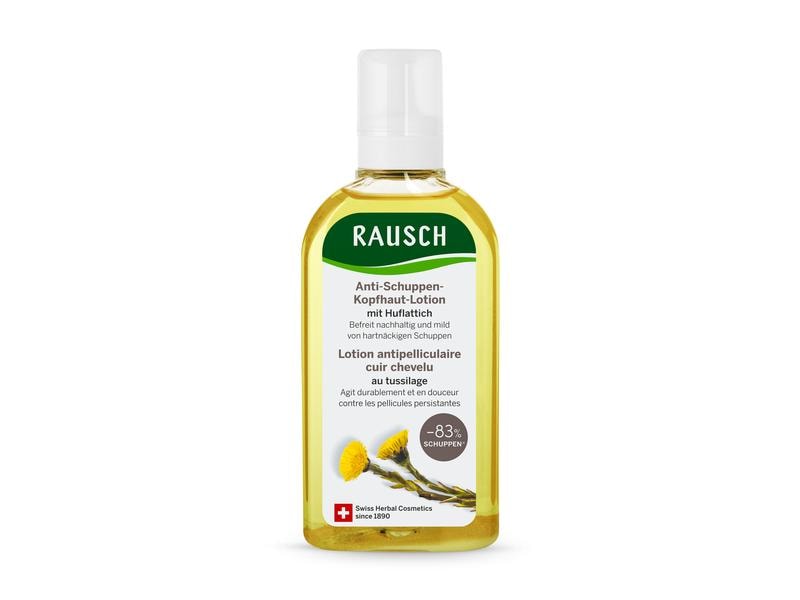 RAUSCH Huflattich Anti-Schuppen-Lotion 200 ml Powerformel gegen trockene Schuppen