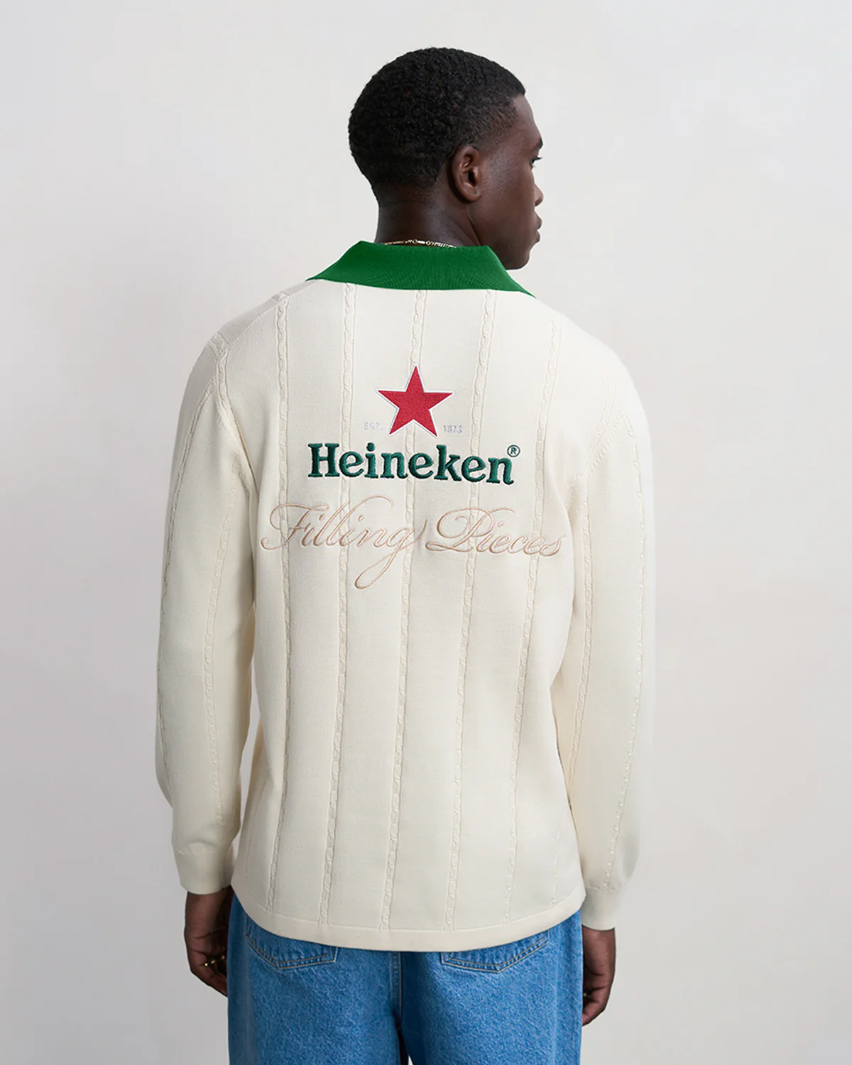 Knit Jersey Heineken Antique White