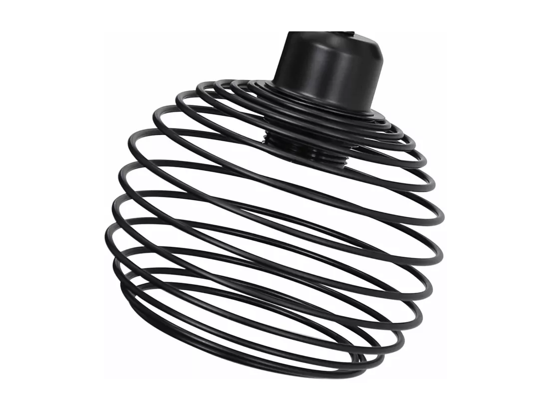 NETTLIFE Lampe de table Vintage Lampe de chevet E27 - Noir Chambre à coucher Lampe de table industrielle en métal Max. 40w Lampe de bureau rétro