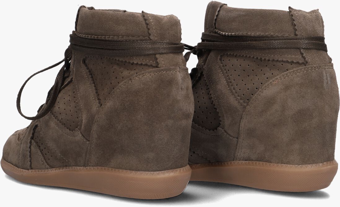 DEABUSED groene deabused hoge sneaker ziggy