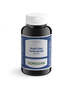 Bonusan Magnesan Forte Plus   Multi Vital Forte Actief Combiset 2 stuks