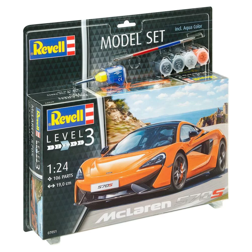 MODEL SET MCLAREN 570S 1\/24EME