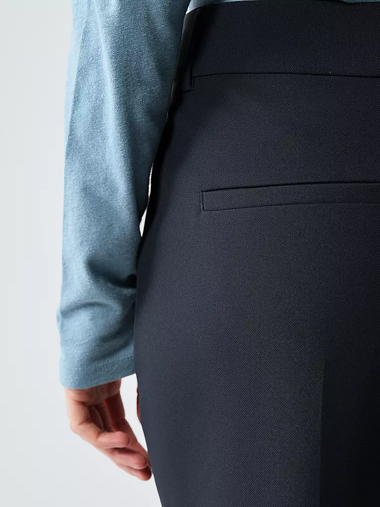 MOS MOSH Businesshose MMMYLAMILEYPANT dunkelblau