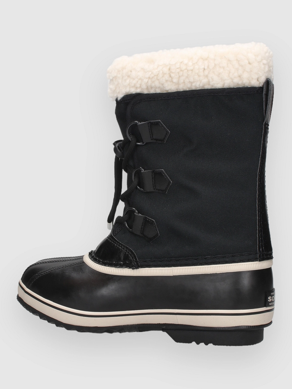 Sorel Pac Nylon Wp Kids Winter Shoes black