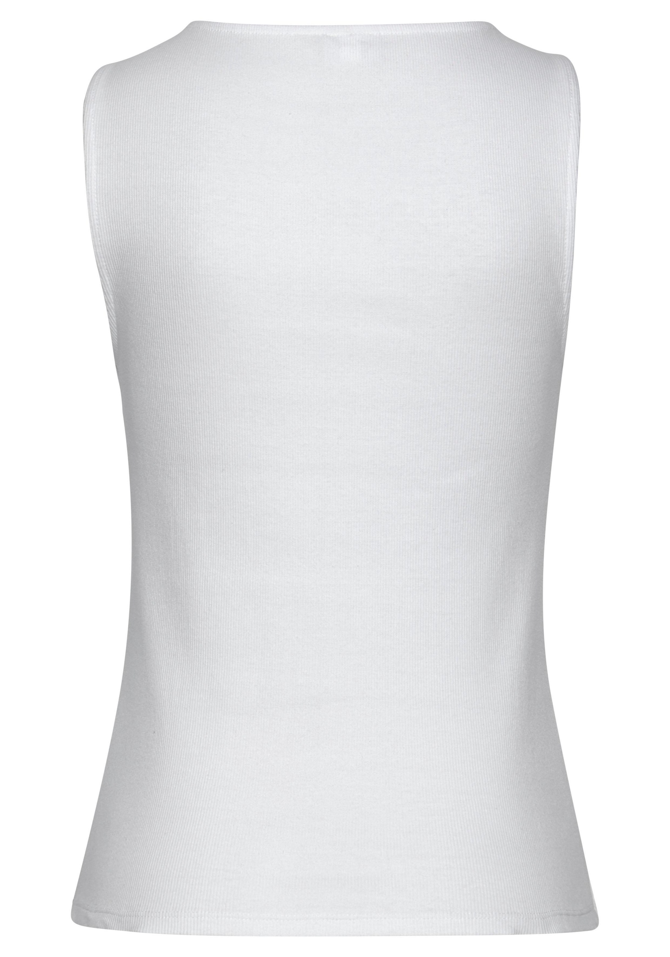 Buffalo Tanktop Packung, 2er-Pack,  aus weicher Rippware