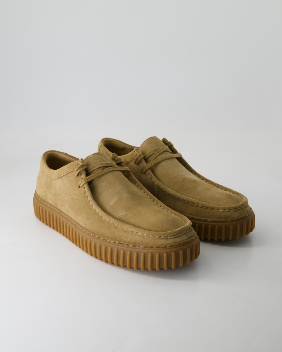 Clarks TORHILL LO Schnürschuhe in Beige
