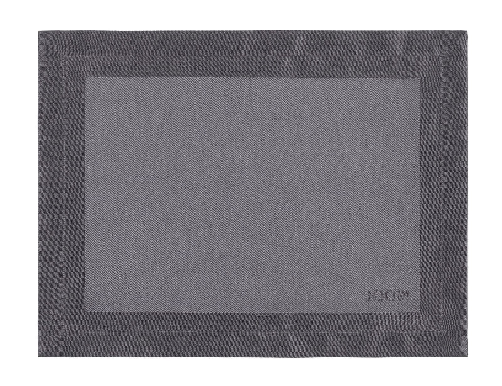 JOOP! Platzset SIGNATURE 2er Set 36 x 48 cm graphitgrau