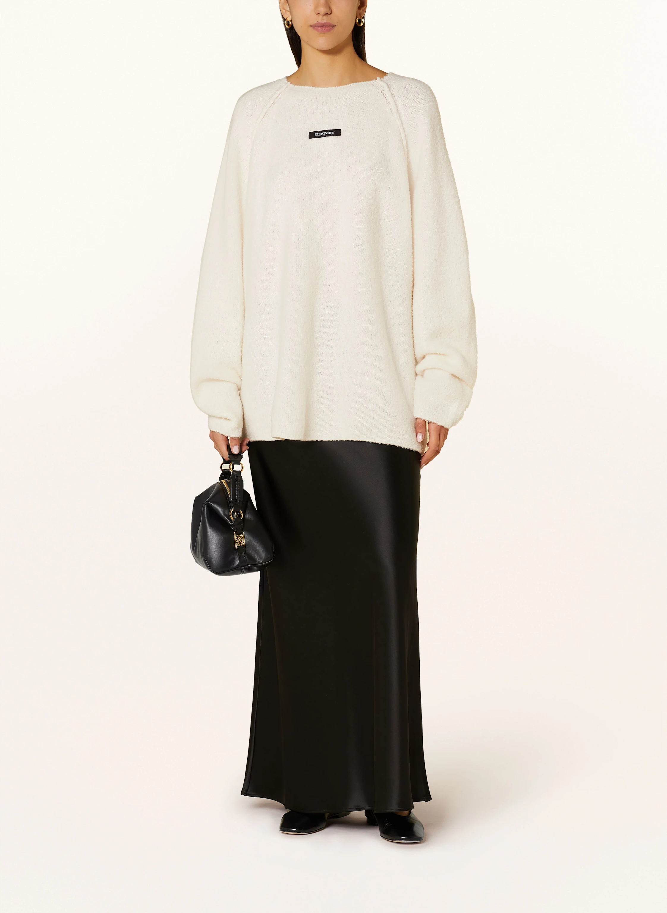 black palms Oversized-Pullover MAEXIN