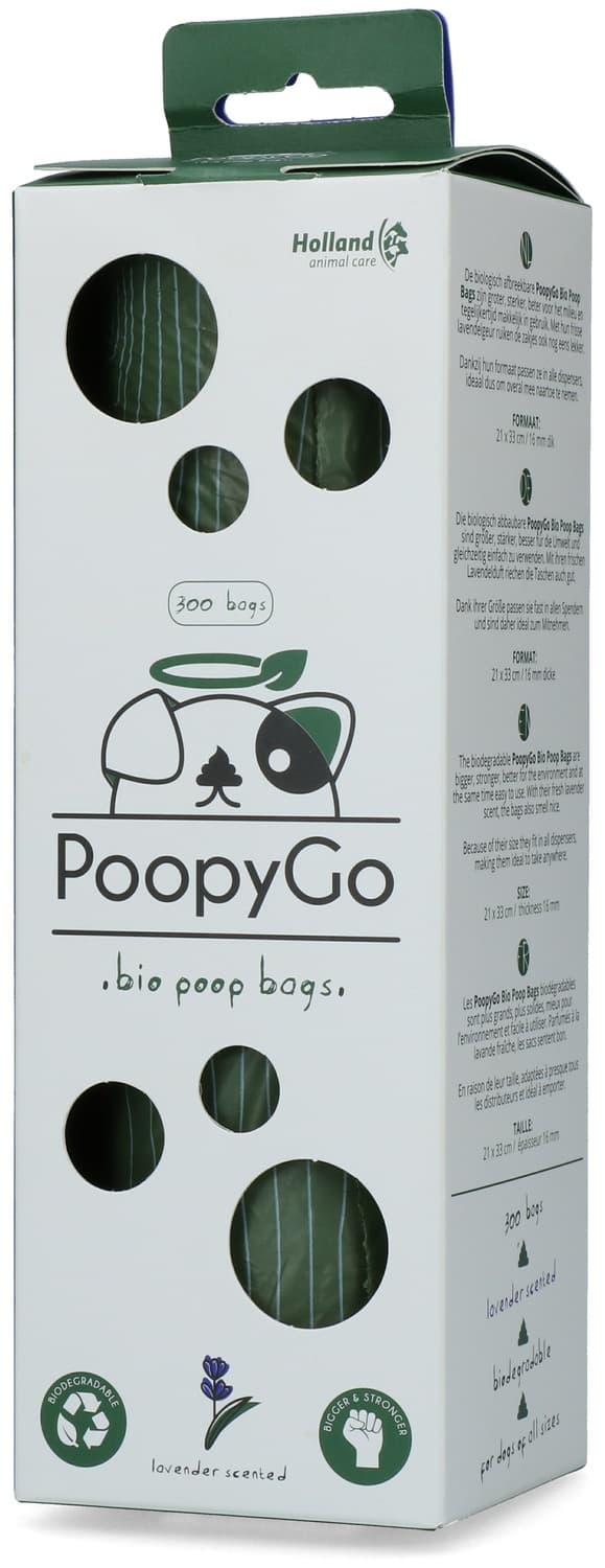PoopyGo Eco friendly Tissue Box Lavendel duftende (300 stk)