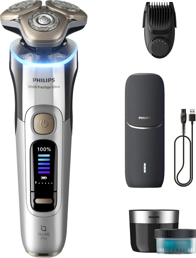 Philips i9000 Prestige Ultra barbermaskine XP9404/46 (sølv)