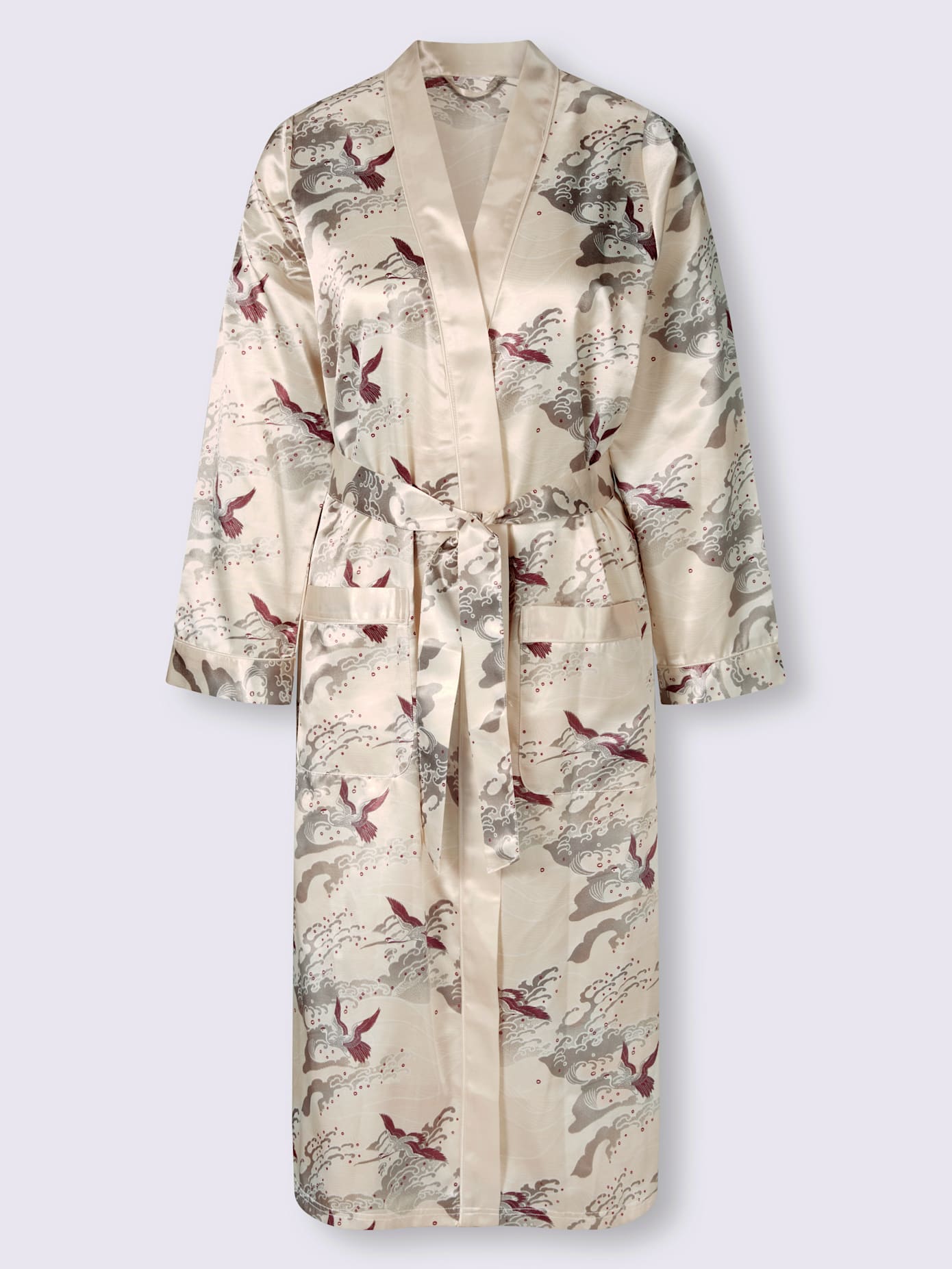 Robe de chambre satin