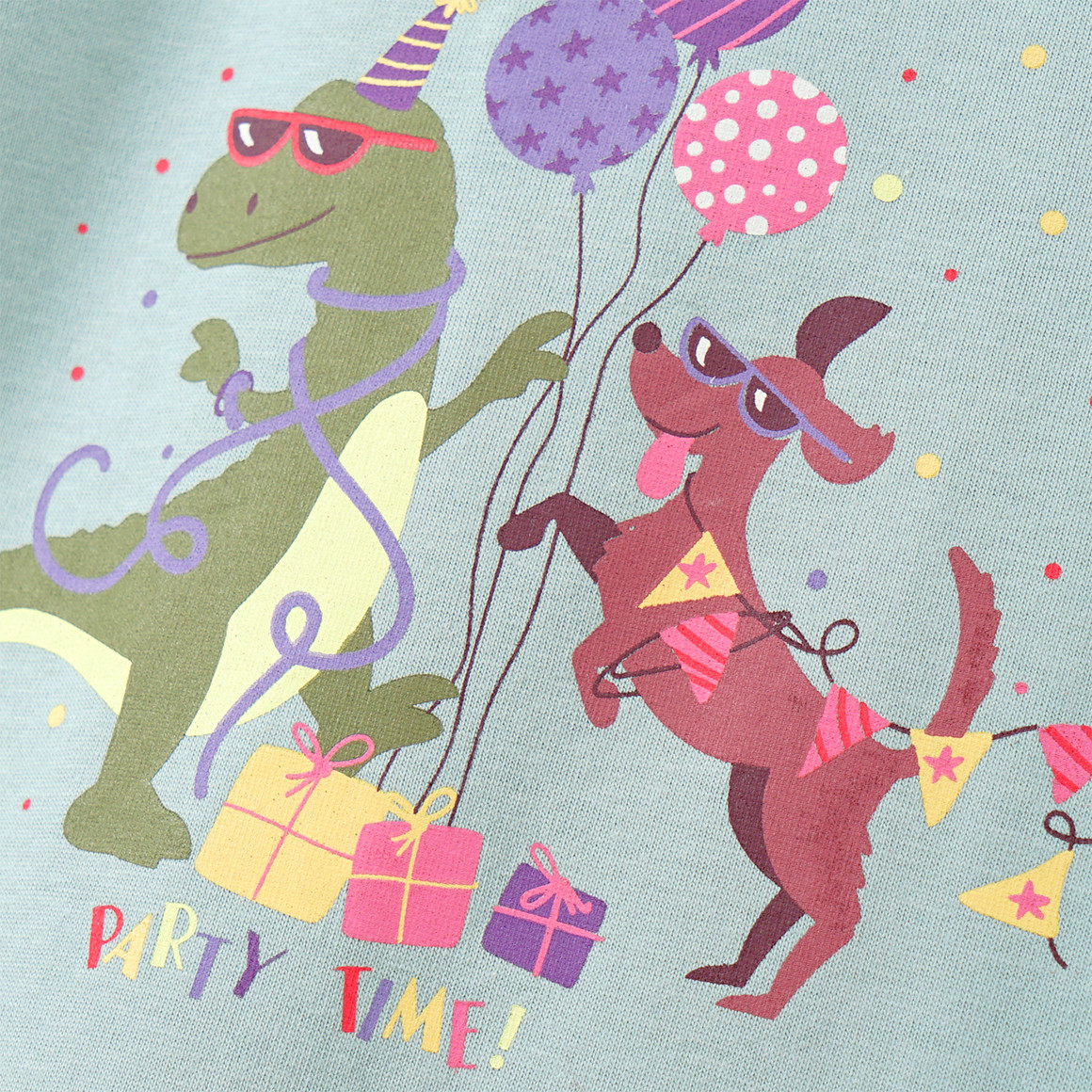 Topomini Baby T-Shirt mit Geburtstags-Motiv hellgrün