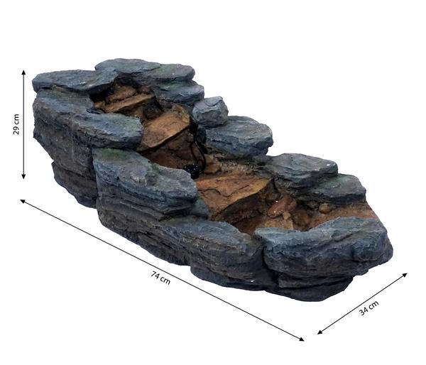 Ubbink Polyresin-Bachlauf Cazorla, ca.