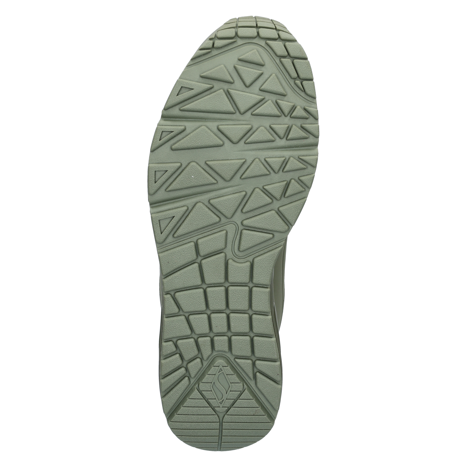 Street Uno heren sneaker Skechers Groen