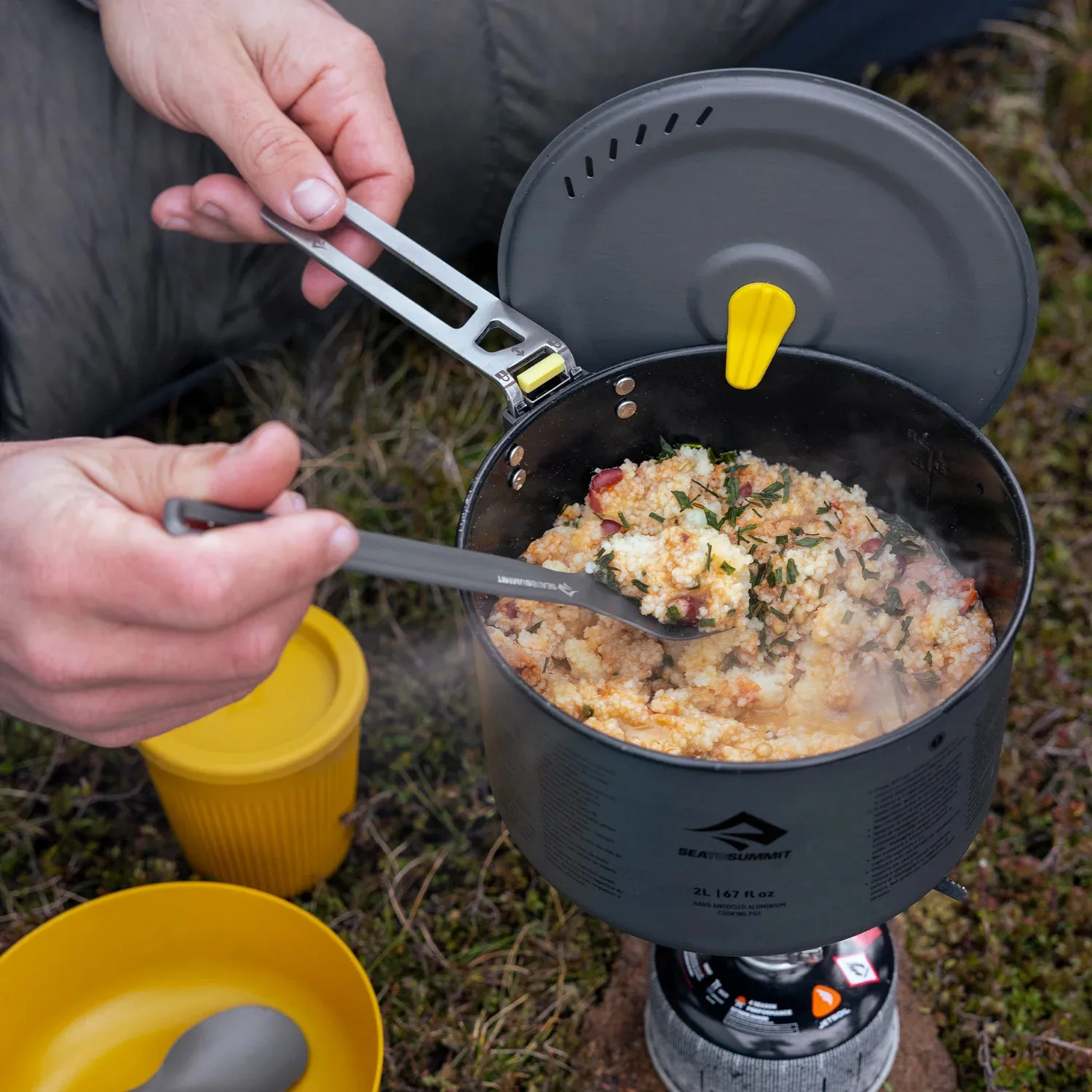 Sea To Summit Frontier Ul Long Handle Spork Aluminium