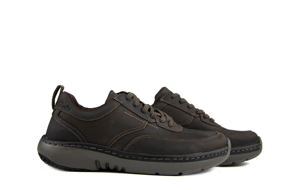Clarks Pro Lace Dark Brown Tumbled