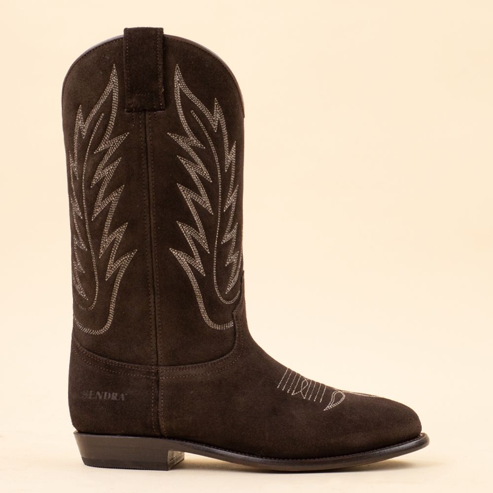 Sendra cowboyboots 13843 Bitter Choc