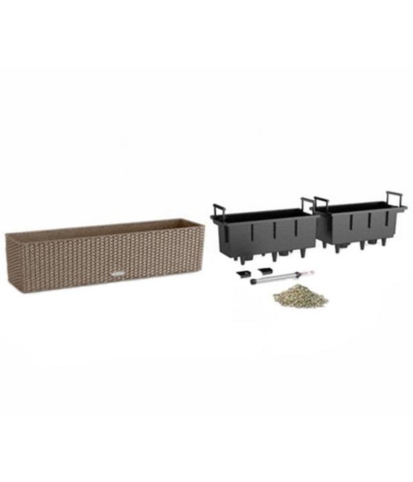 LECHUZA® Kunststoff-Kasten Balconera Cottage,