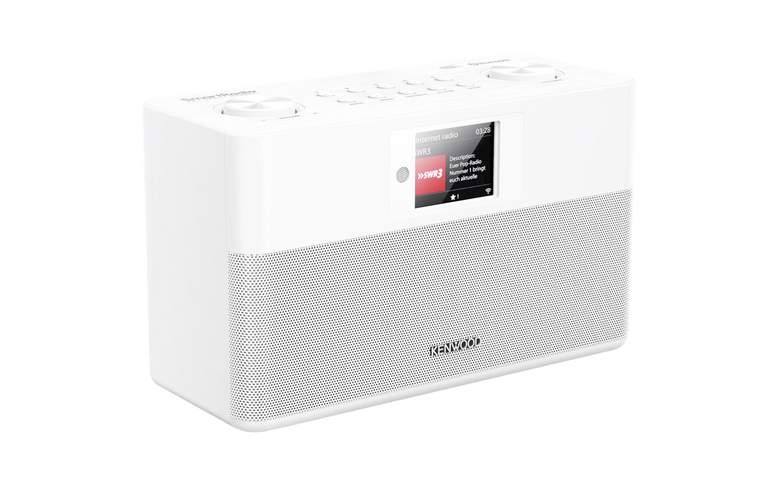 Kenwood CR-ST100S-B Smartradio mit DAB+ und Bluetooth Audiostreaming schwarz