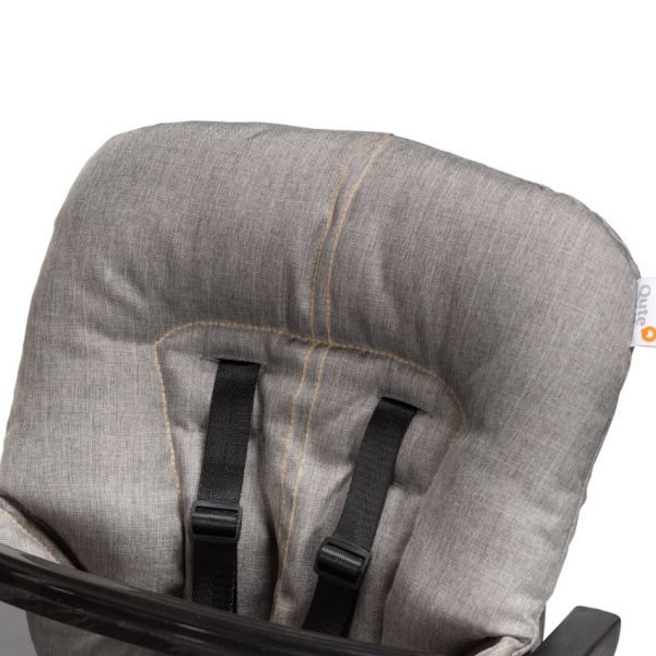 Qute Q-Lunch Kinderstoel Jeans Taupe