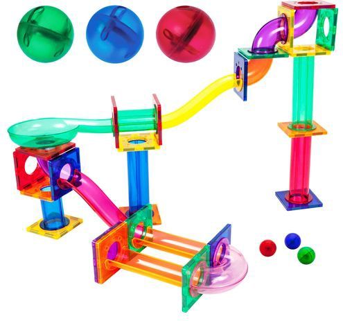 Tactic - Picasso Tiles - Constructiespeelgoed - Magnetische Tegels - 50-delig