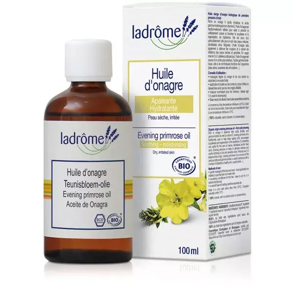 Óleo Vegetal de Prímula Orgânico Ladrome 100ml