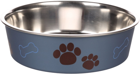 Flamingo f-1030946 - Bol Antidérapant en Acier Inoxydable pour Chiens Bella