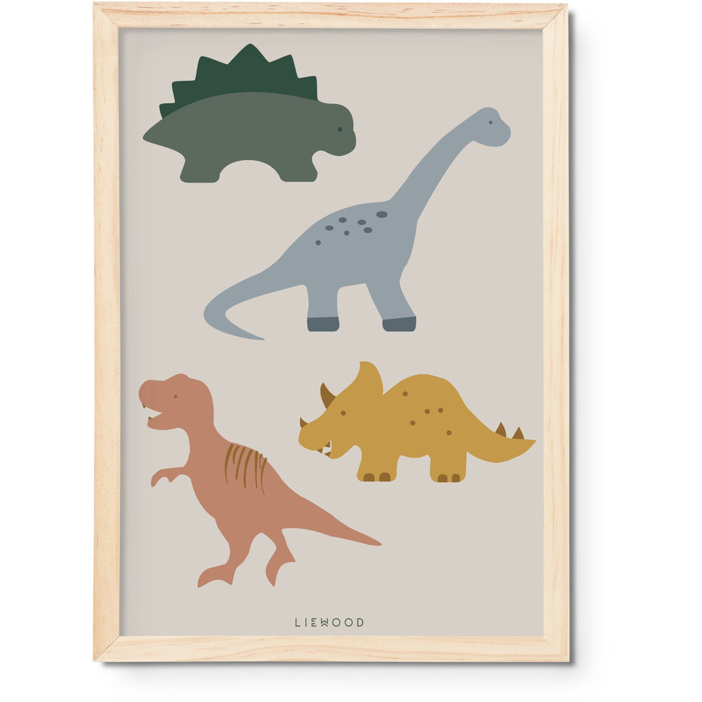 Køb LIEWOOD Dino / Sandy Beverly Plakat