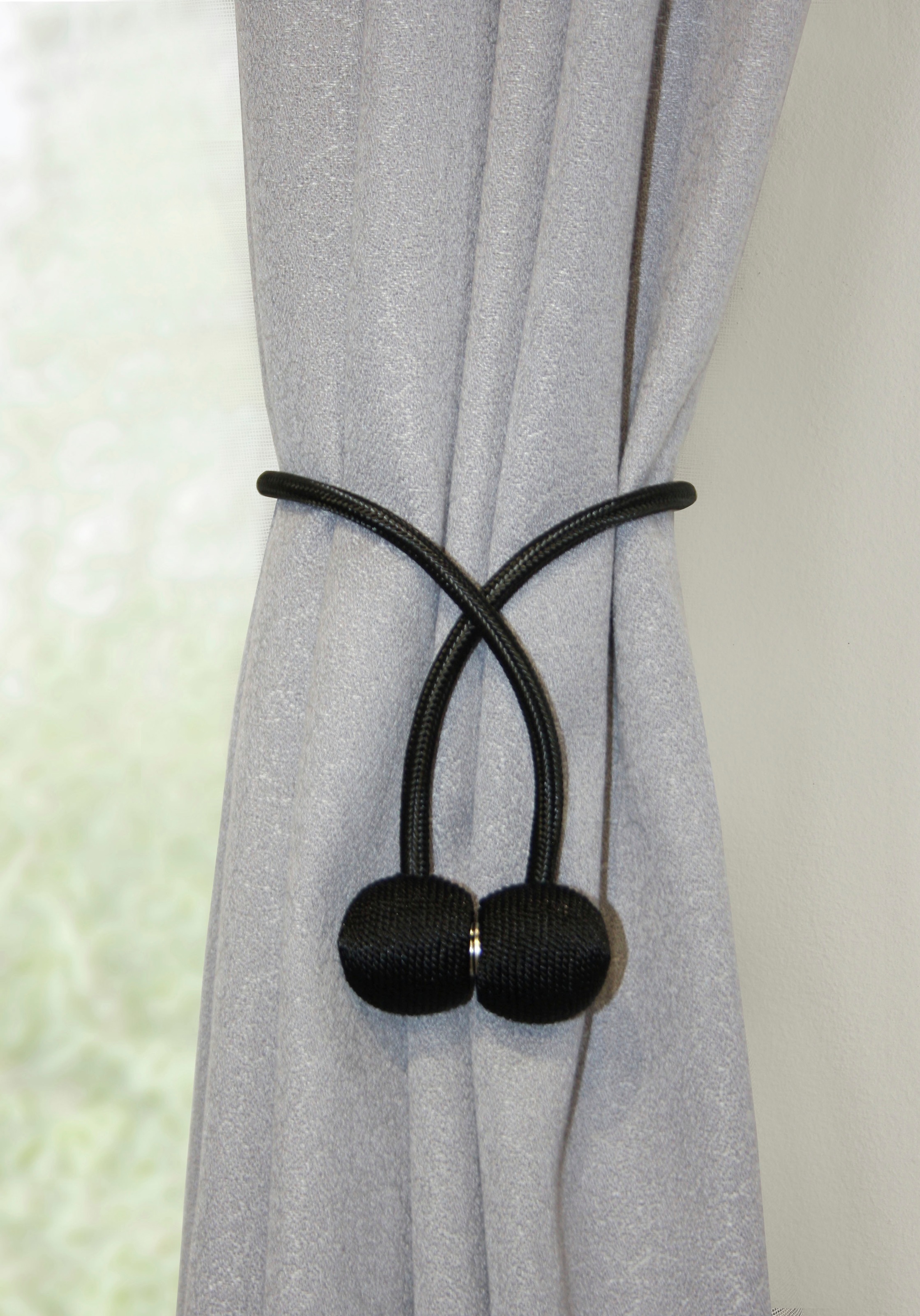 GARDINIA Raffhalter »Flex-S mit Magnet« vielfältige Anbringungsmöglichkeiten