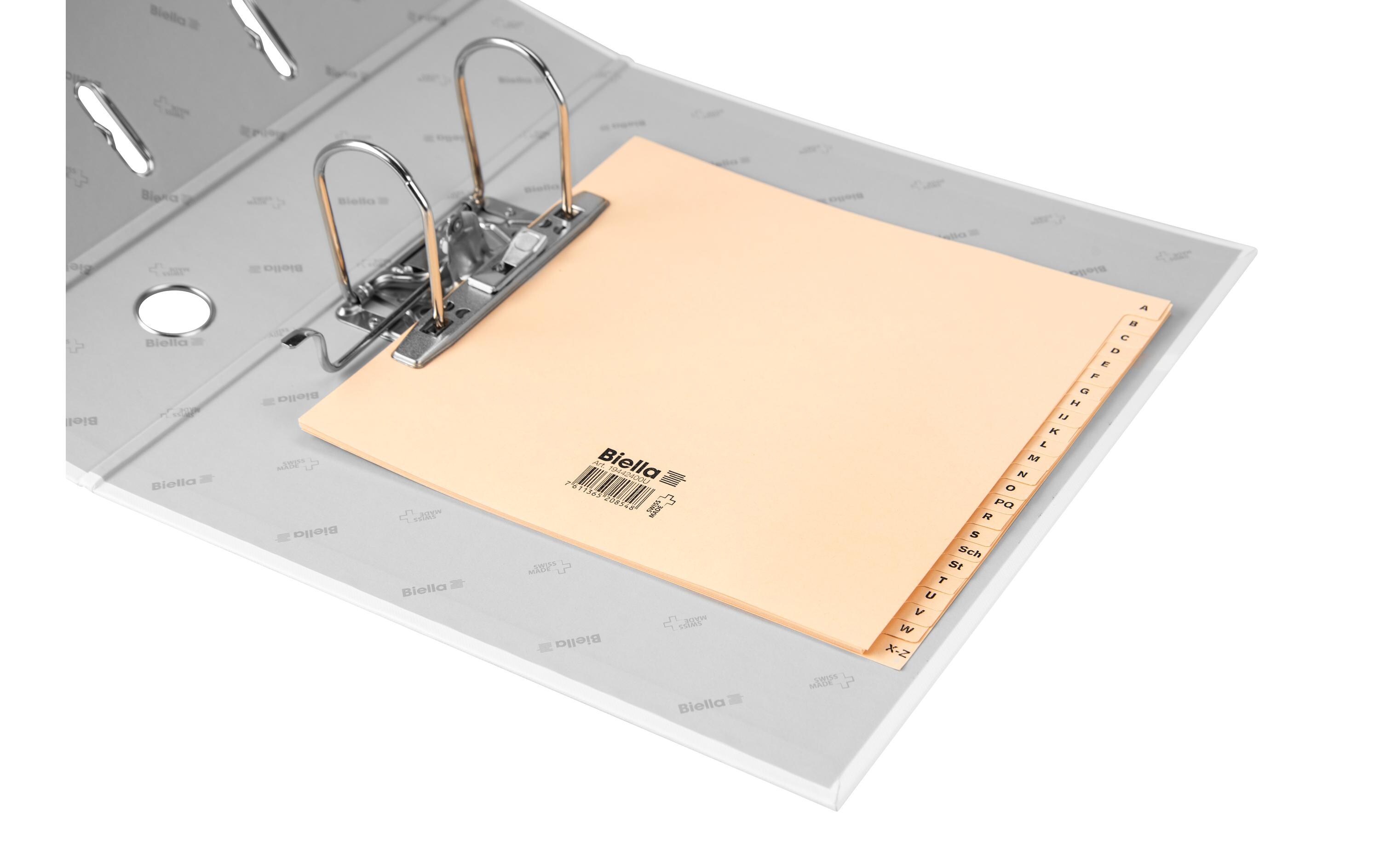 Register Teildeckend, A4, A-Z24-teiliges Papier-Register