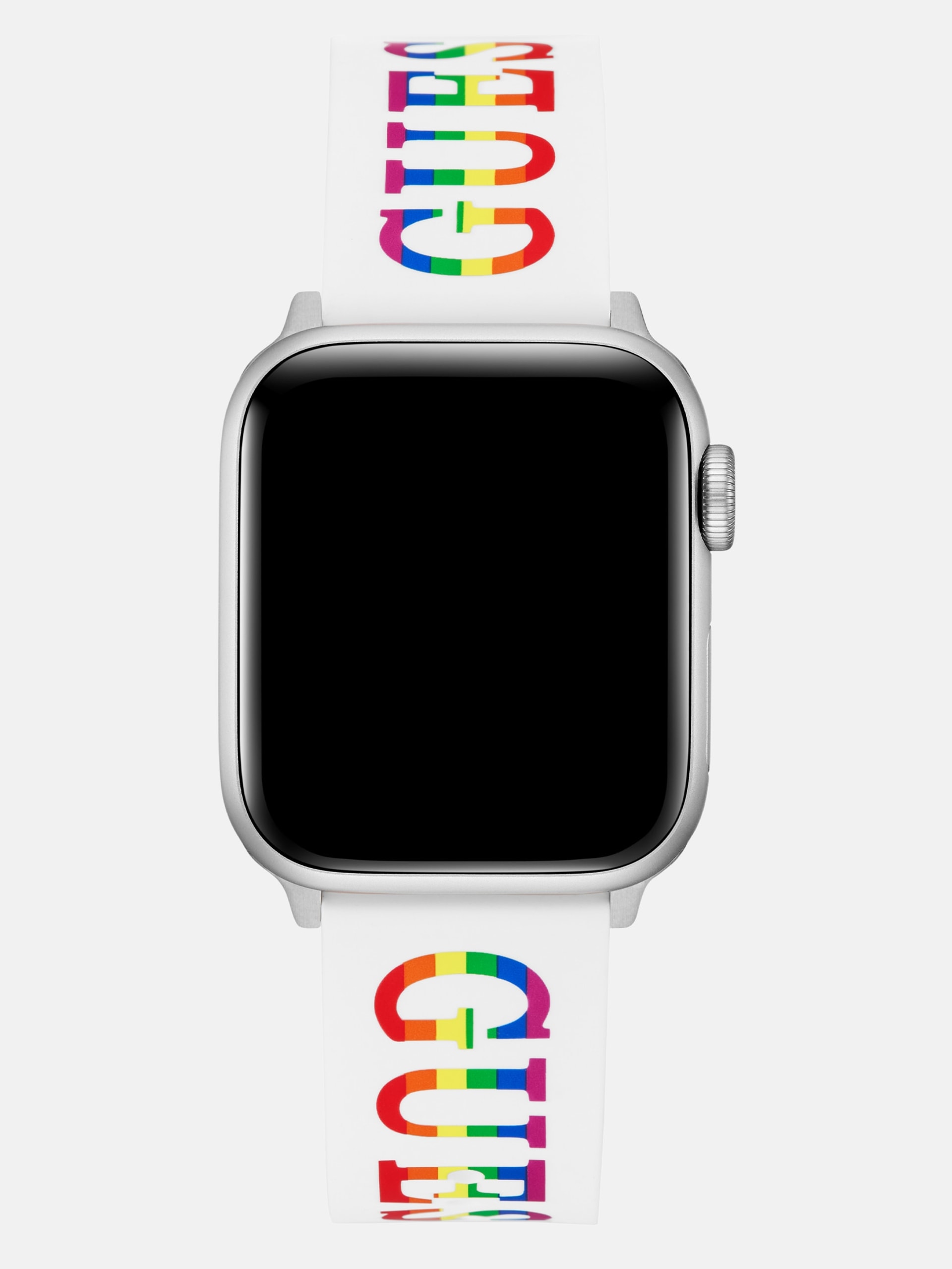 Pulseira de silicone arco-íris de 38 a 40 mm para Apple Watch®