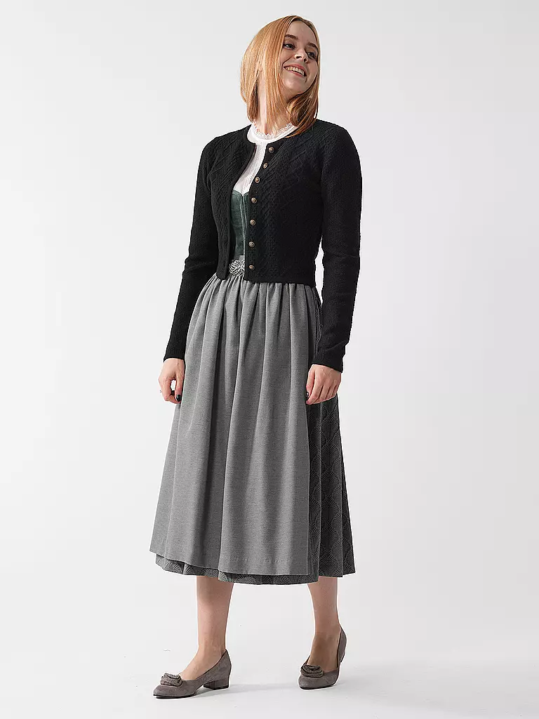 FELI & HANS Trachtenstrickjacke CLARISSA schwarz