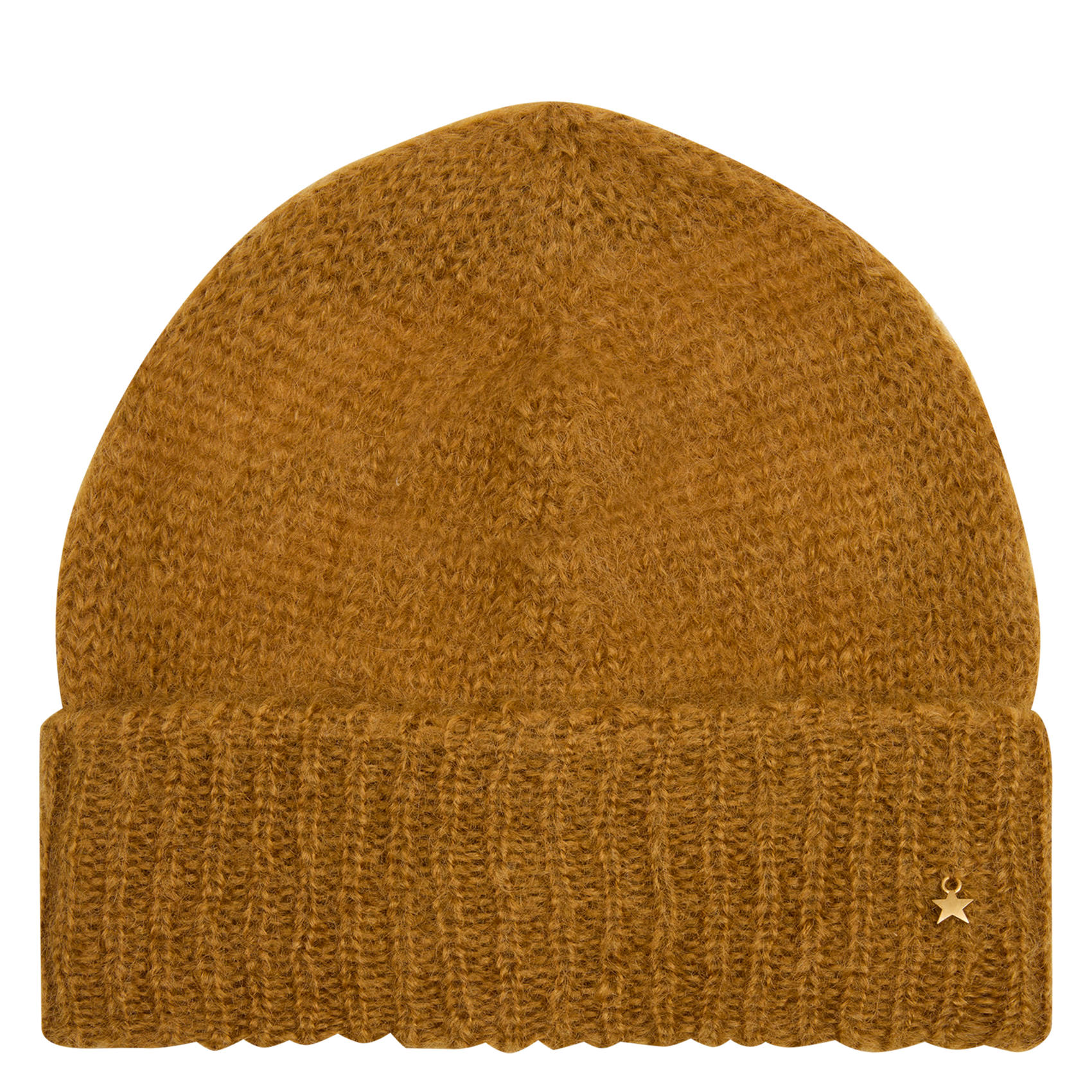 CHAMI - Bonnet en laine mélangée | Orange