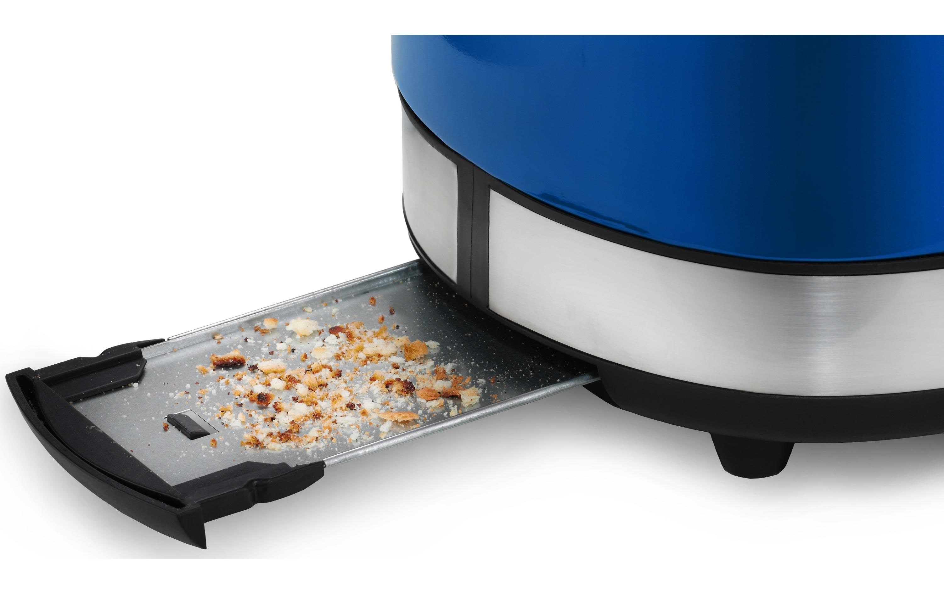 Toaster Diners Edition BlauKlassischer Toaster mit hochwertigem Gehäuse im Retro-Design
