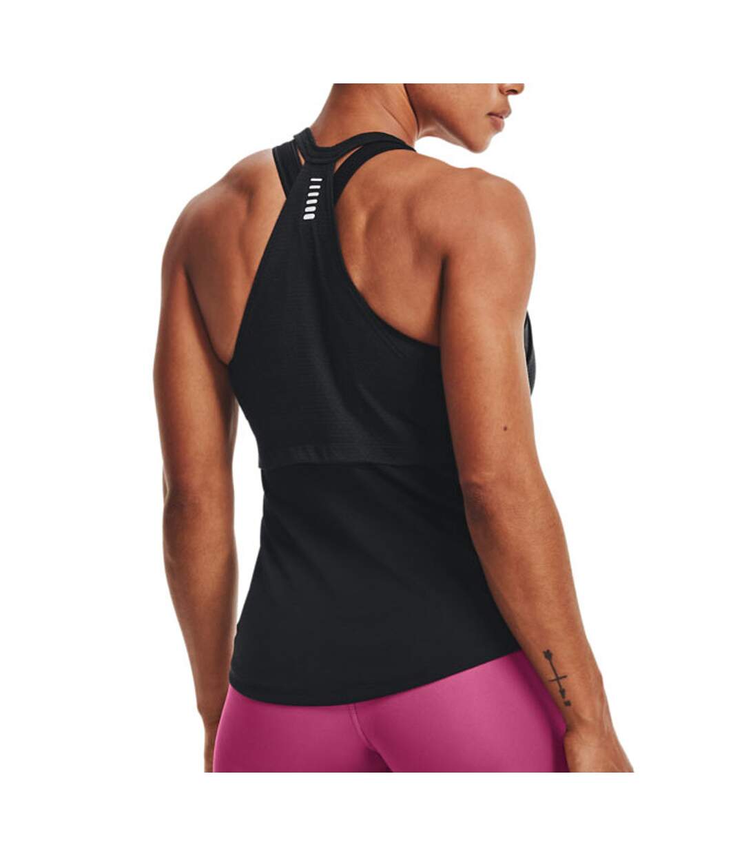 Débardeur Noir Femme Under Armour Ua Streaker Run