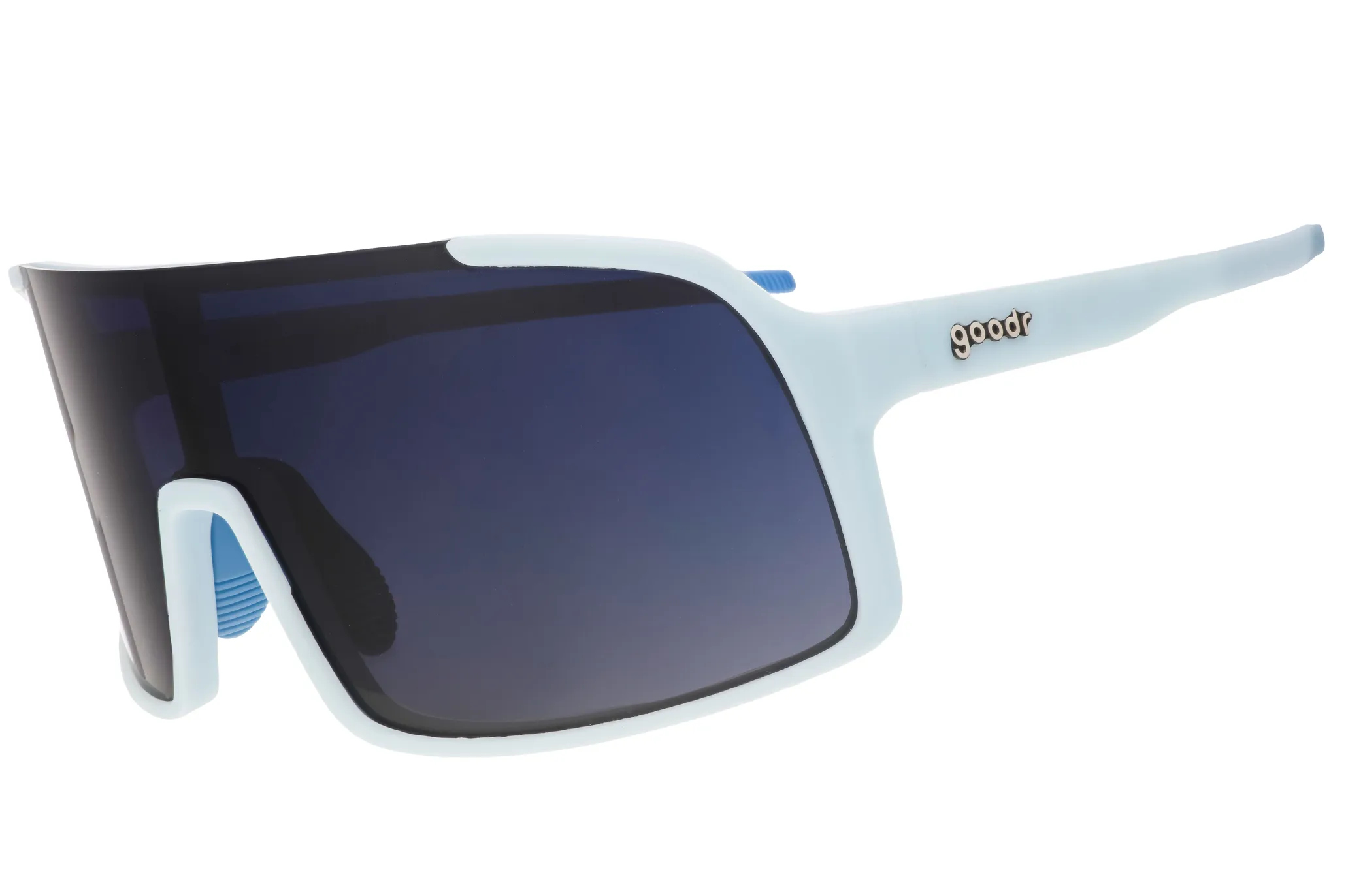 Goodr Sunglasses Kidnapped By A Cyborg White