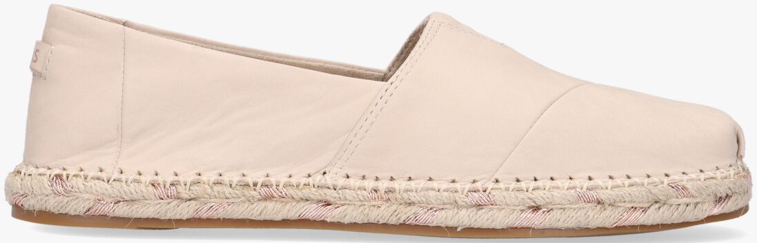 TOMS taupe toms espadrilles macadamia leather wm esp