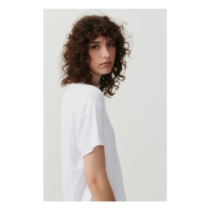 American Vintage T-shirt Ample Sonoma | Blanc