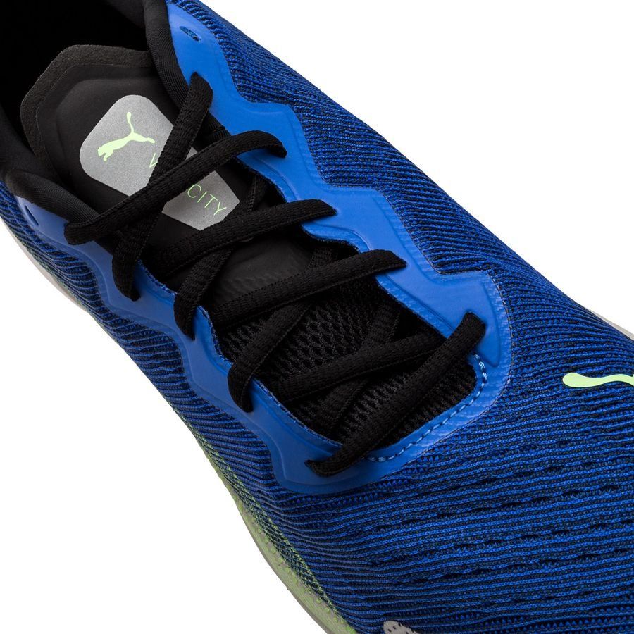PUMA Chaussures de Running Velocity Nitro 2 - Bleu/Vert