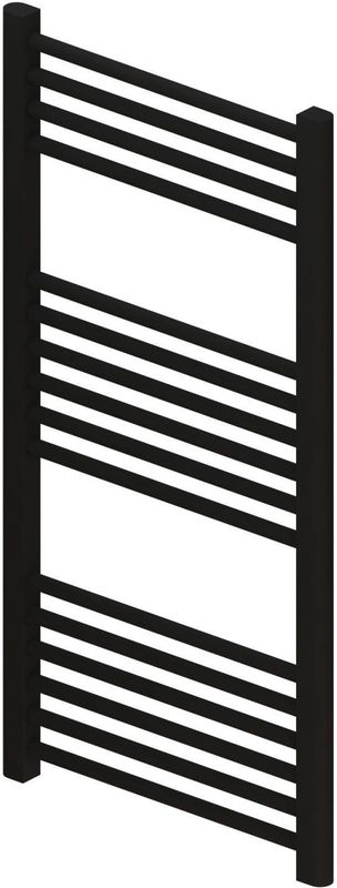 Boss & Wessing - Wingrave - Radiator - Mat Zwart - Zij-Onderaansluiting