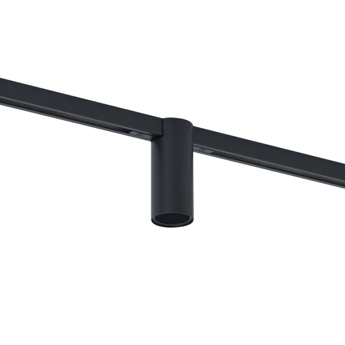 Moderne spot zwart voor railsysteem 1-fase GU10 35mm - Slimline Nubee Honey