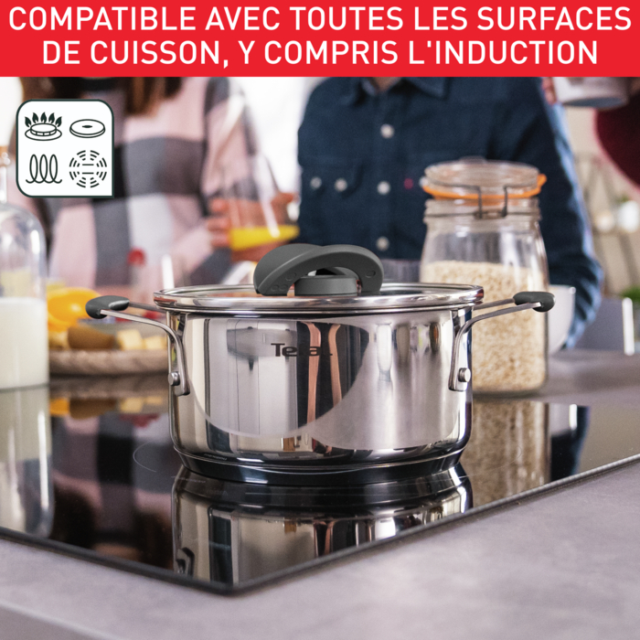 Opti'Space batterie de cuisine 6 pièces