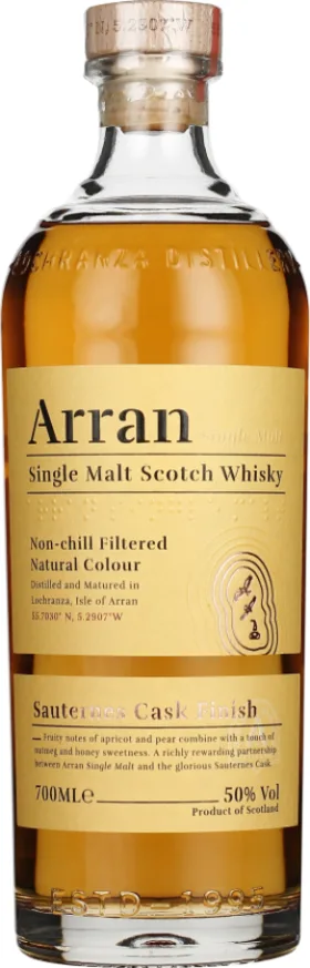 ARRAN SAUTERNES CASK FINISH 70CL