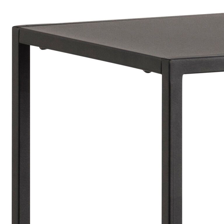 JAXTON Regal - Schwarz / B: 79.5 cm x T: 30.0 cm x H: 86.0 cm