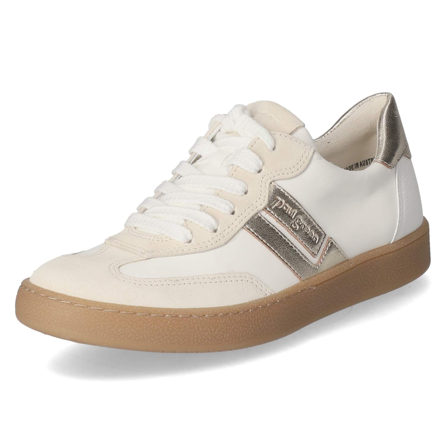 Paul Green Low Sneaker - ivory/white