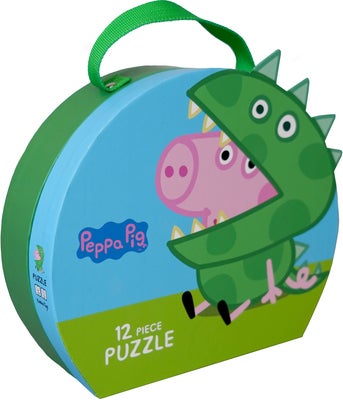Peppa Gris Suitcase Puslespill 12 Brikker